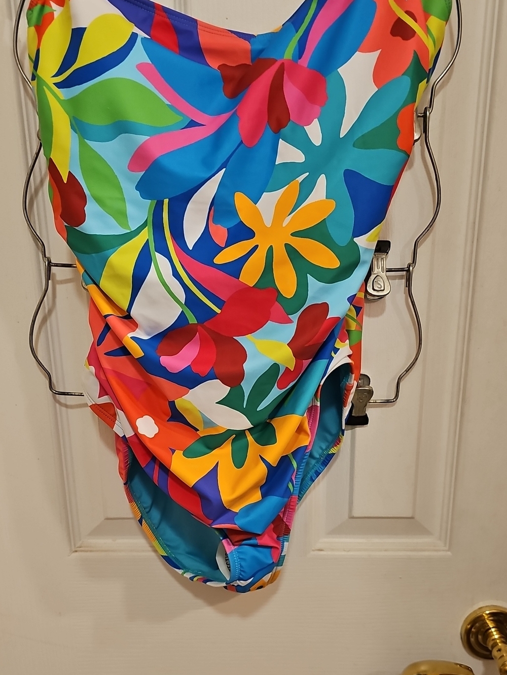 Bleu Rob Beattie Multi Color Swimsuit Sz 8 NWT MSRP $98 - Picture 4 of 10